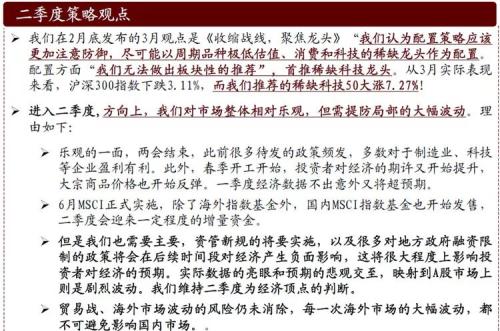 看行情、看风格、看板块……顶级券商为你解密二季度投资机会