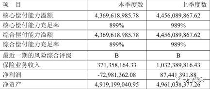 中国人保财险_城泰财险2017保费收入
