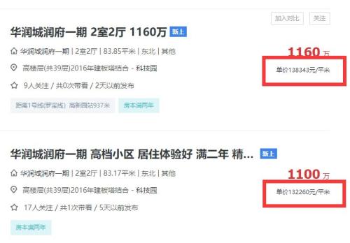 深圳太疯狂:离婚抢房!中一套能