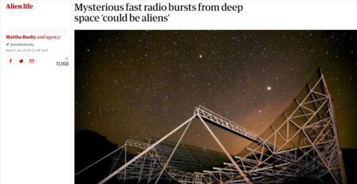 叮！咚！嘭！神秘宇宙信号传到地球，是外星人吗？这个声音你来听听