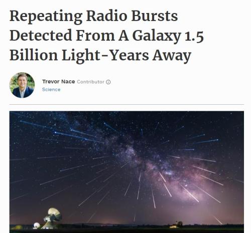叮！咚！嘭！神秘宇宙信号传到地球，是外星人吗？这个声音你来听听