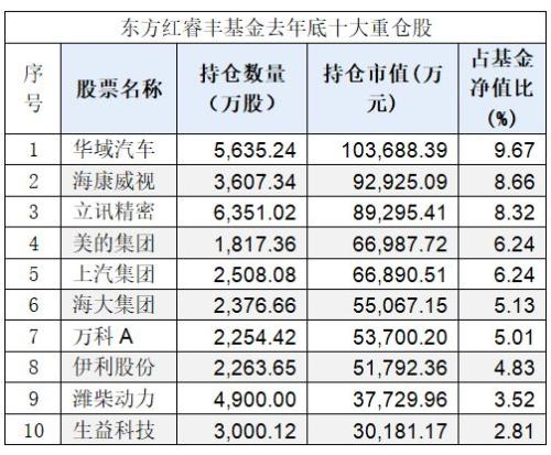 重磅！今年股票怎么炒？十大最强基金经理重仓股和观点来了！