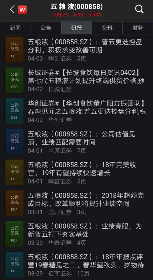又一只百元股！五粮液醉到“飞”，3个月翻番券商为啥还热捧？