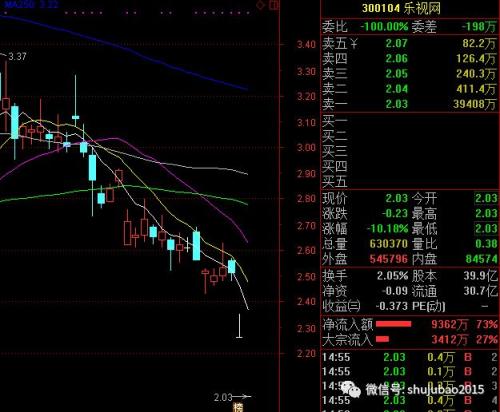 乐视网已两个跌停！创业板风险股排雷
