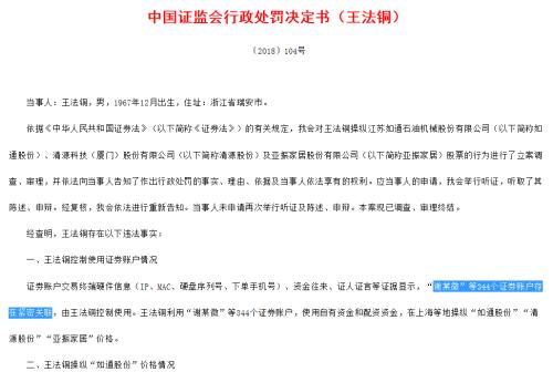 罚没2.65亿元！操纵45个账户获利6618.99万，证监会重罚配资公司操纵股价案