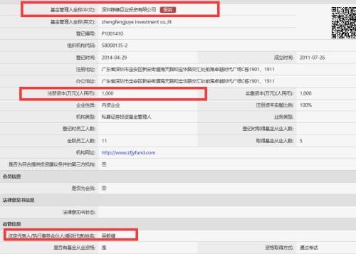 震撼!私募基金董事长
