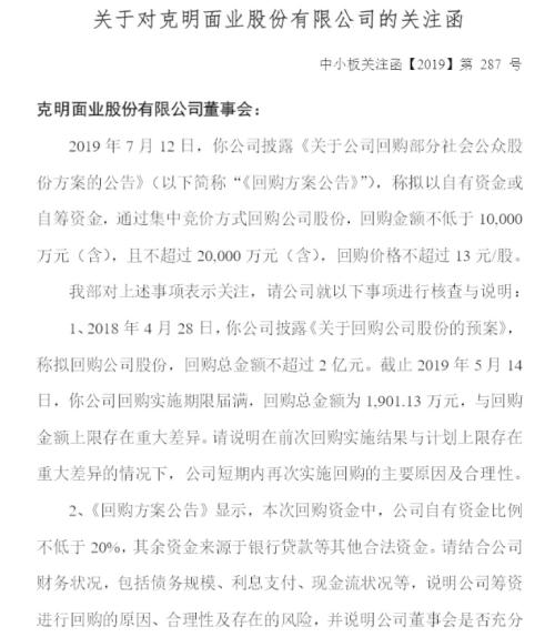 全是套路！用贷款回购股份，且回购价格上限比股价还低，诚意呢？交易所关注函来了