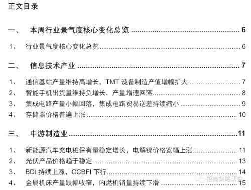 【招商策略】存储器价格普遍上涨,环保投资额维持高位——行业景气观察(0717)