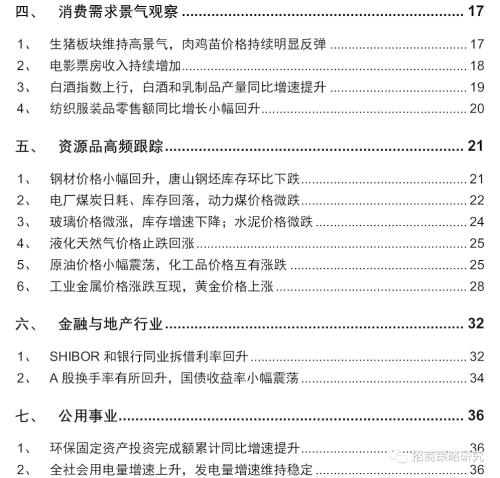 【招商策略】存储器价格普遍上涨,环保投资额维持高位——行业景气观察(0717)