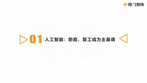 机器人防疫警察登场，北京上线区块链债权融资平台，2020年Q1数字经济产业应用报告出炉|算力微研报