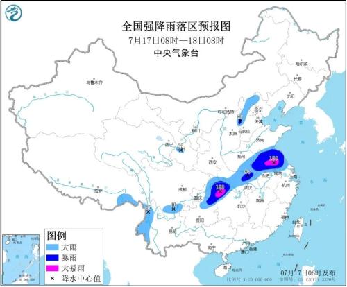 暴雨高温4预警齐发！“长江2020年第2号洪水”形成 太湖洪水预警变红……