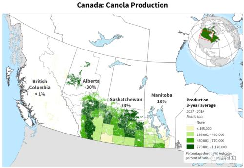 加拿大干旱威胁油菜籽产量 或致全球植物油供应紧张