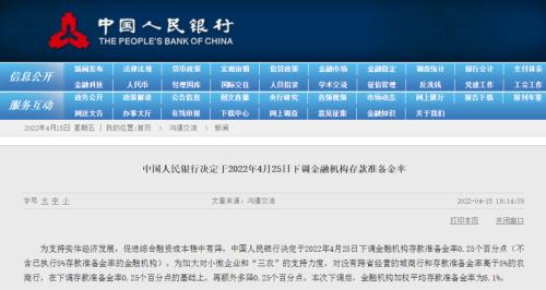 刚刚!降准落地,央行宣布:全面降准0.25个百分点,释放资金5300亿!如何影响股债楼市、降息还有空