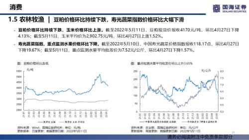 【国海策略】消费整体上行，成长持续分化——行业景气跟踪双周报系列（十四）