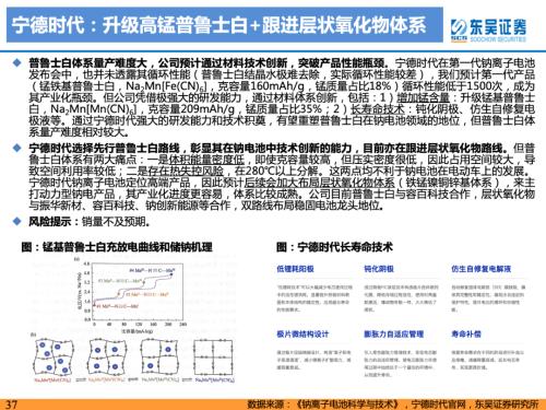 重磅深度！【东吴电新】钠电池技术进步明显，23年开始产业化元年——钠离子电池行业深度报告