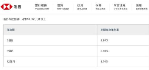 香港定存利率,持续攀升!