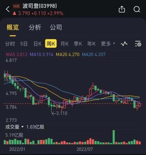 波司登市值蒸发250亿