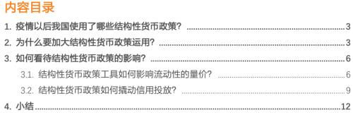 为什么要关注结构性货币政策?