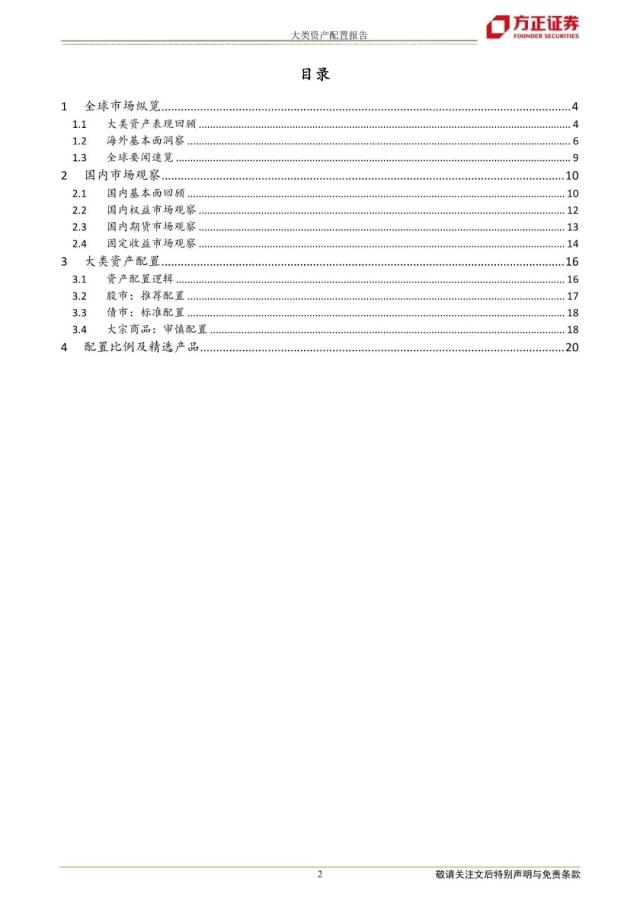 【方正策略】2023年一季度大类资产配置报告